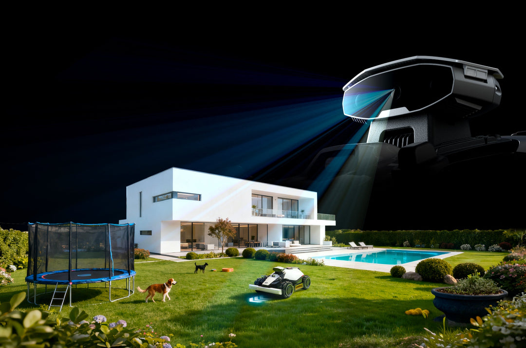 KI-Navigation bei Mammotion Mährobotern