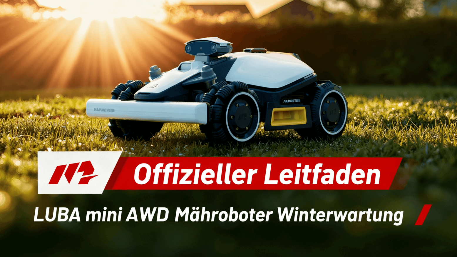 LUBA mini AWD Mähroboter Winterwartung