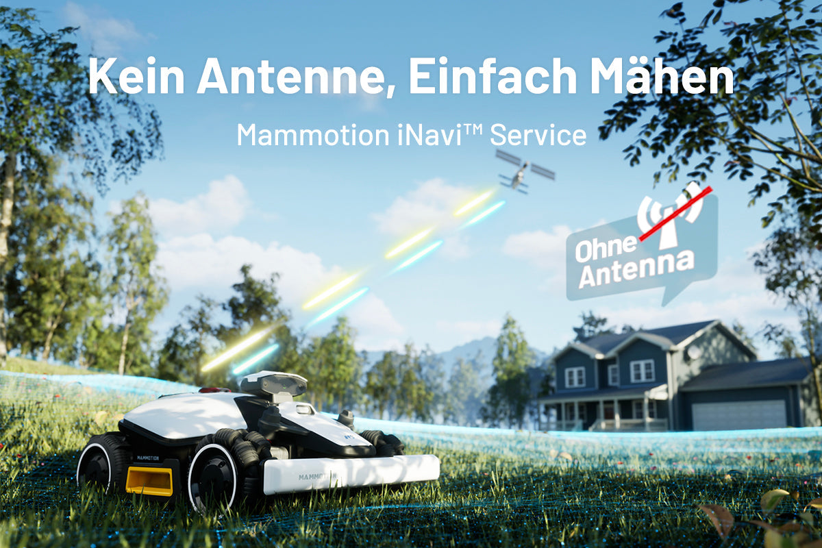 Mähroboter Out-of-the-Box: Mammotion iNavi™ Service macht es einfach