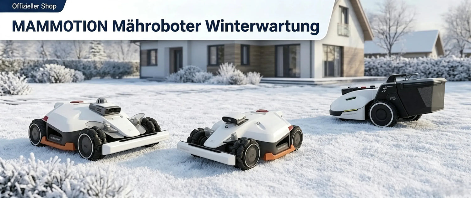 Winterwartung für Mammotion Mähroboter