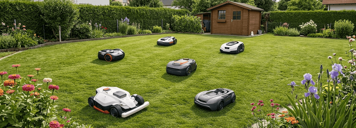 Besten Mähroboter ohne Begrenzungskabel für kleine Flächen Test 2026