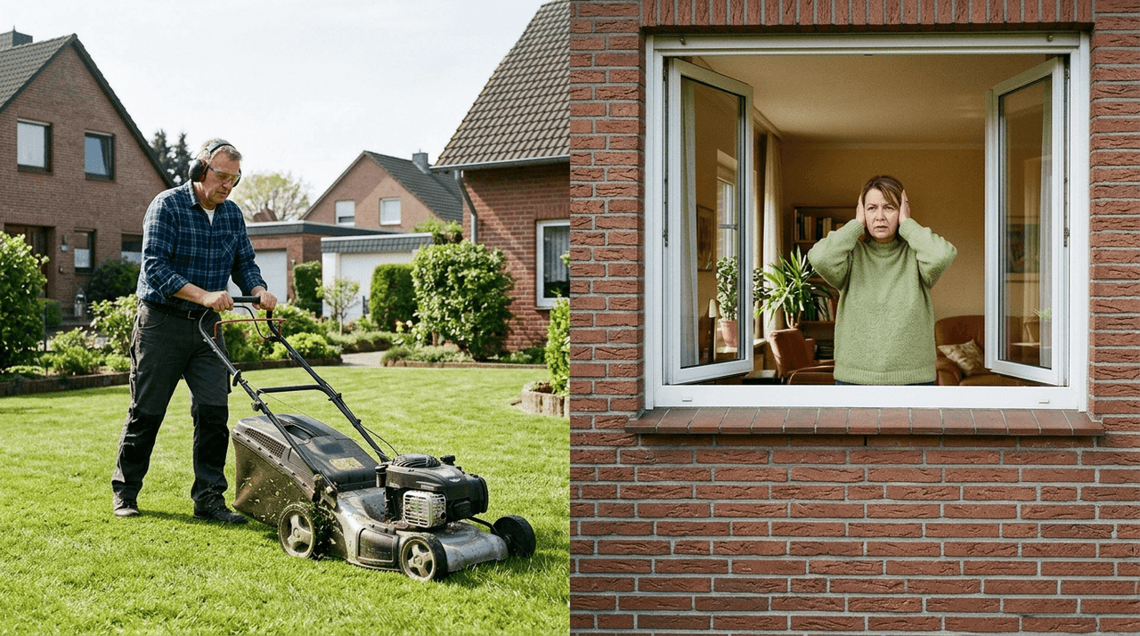 Rasenmähen Uhrzeit in Deutschland 2026: Wann ist Rasenmähen erlaubt?