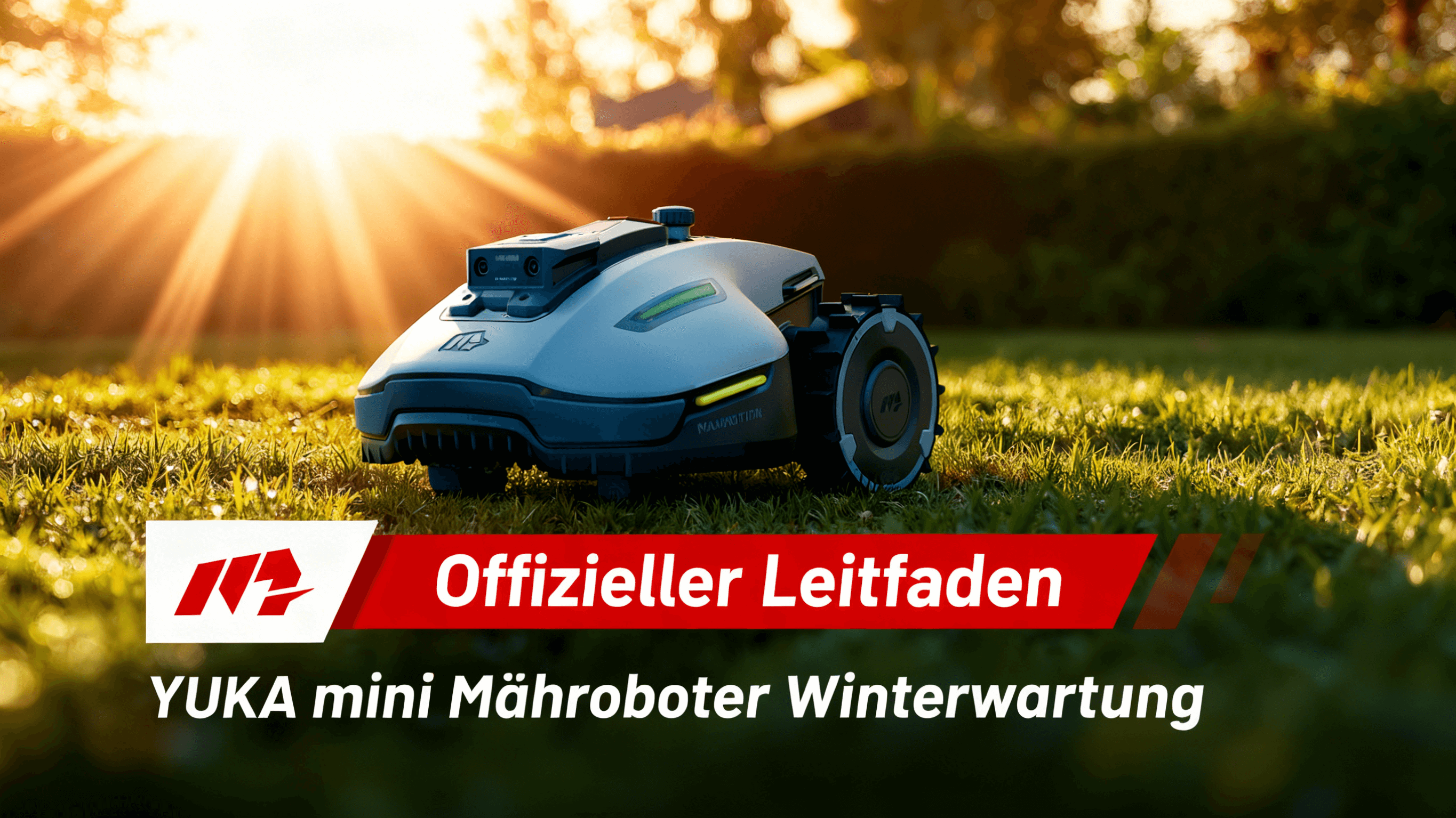 Mammotion YUKA mini Mähroboter Winterwartung
