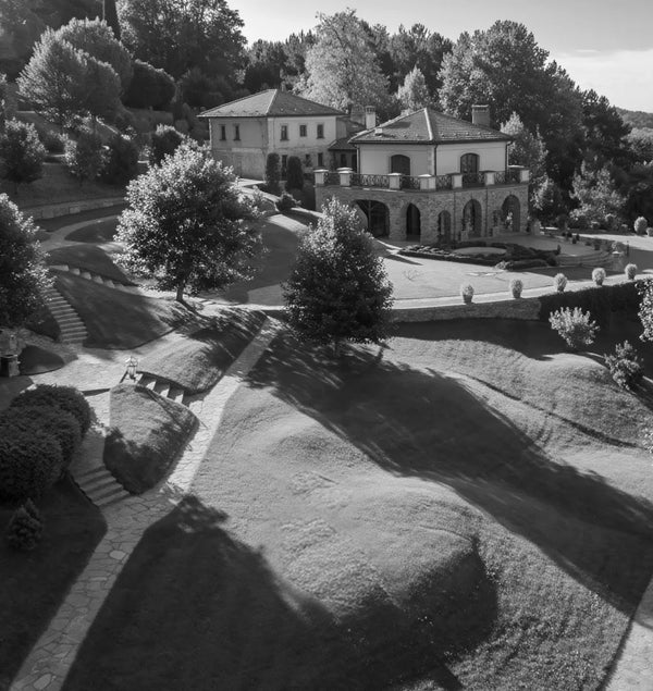 Mehrere Rasenbereiche, mehr Planung