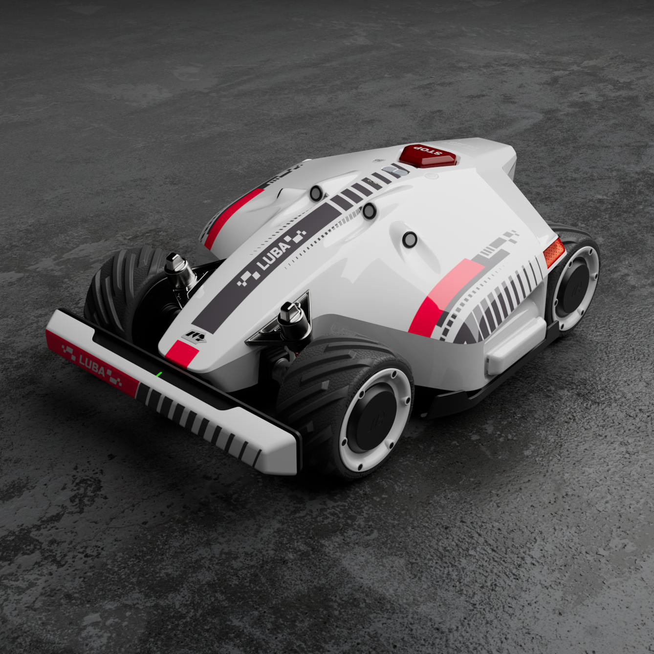 Formula Car Aufkleber für LUBA 1 AWD Serie