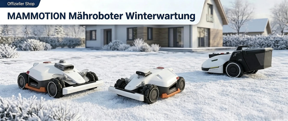 Winterwartung für Mammotion Mähroboter