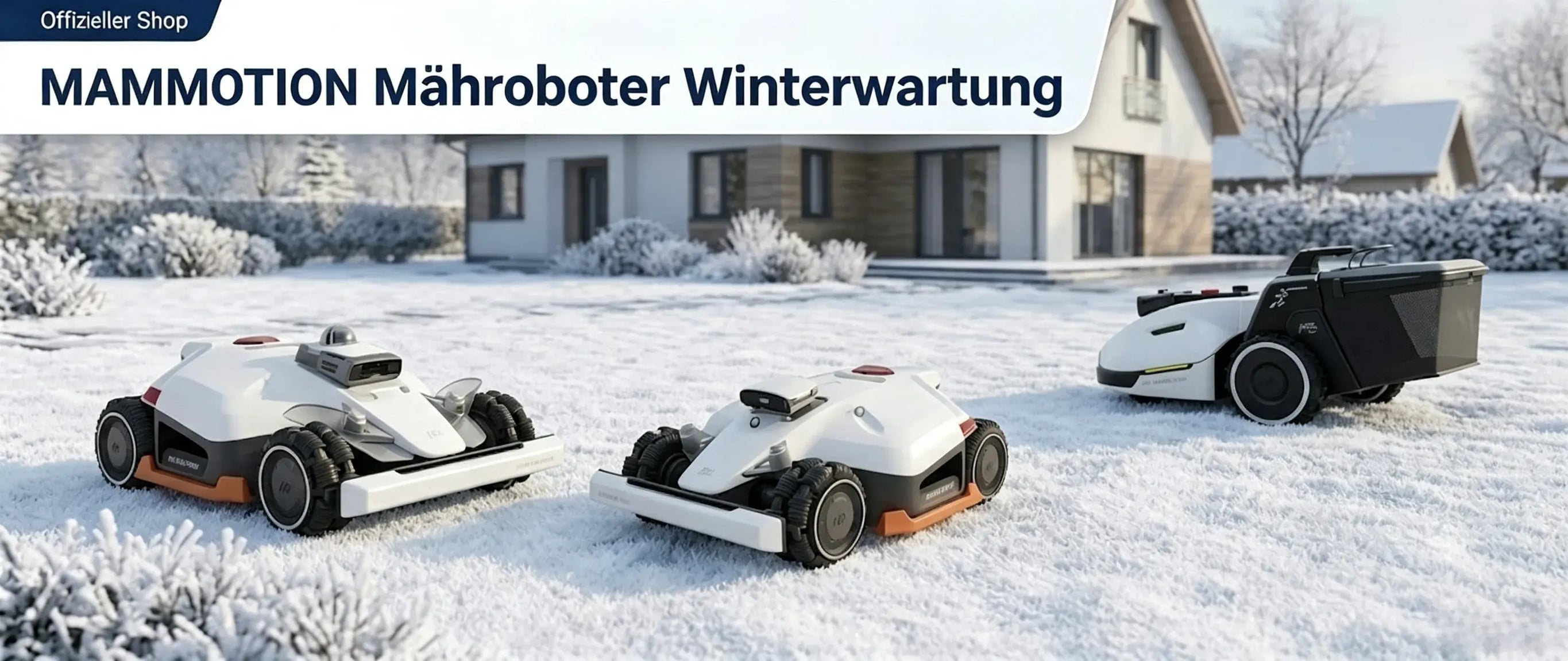 Winterwartung für Mammotion Mähroboter