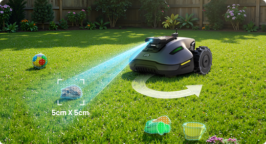 mammotion yuka mini vision 700 mähroboter mit kamera