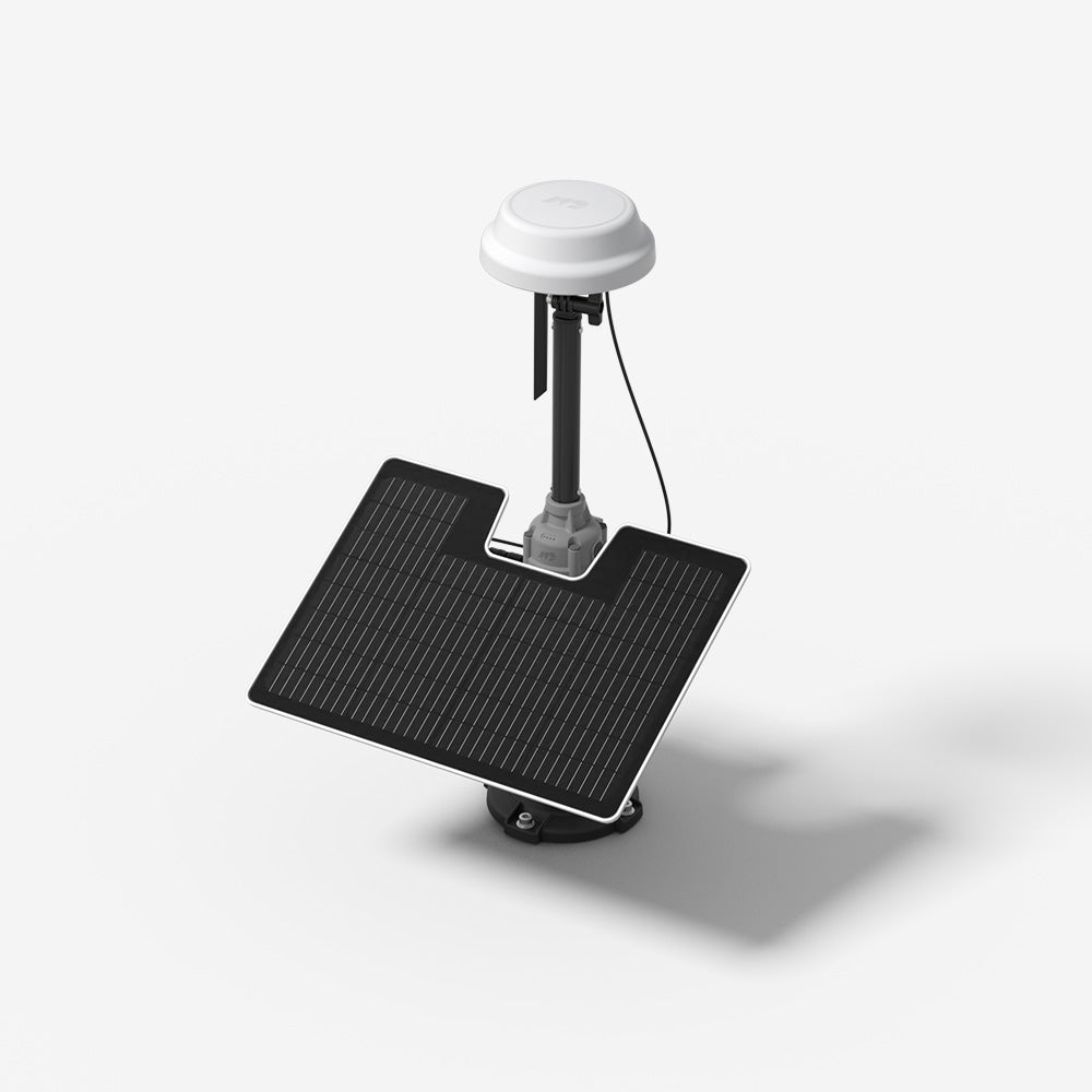 Solarpanel für RTK-Referenzstation
