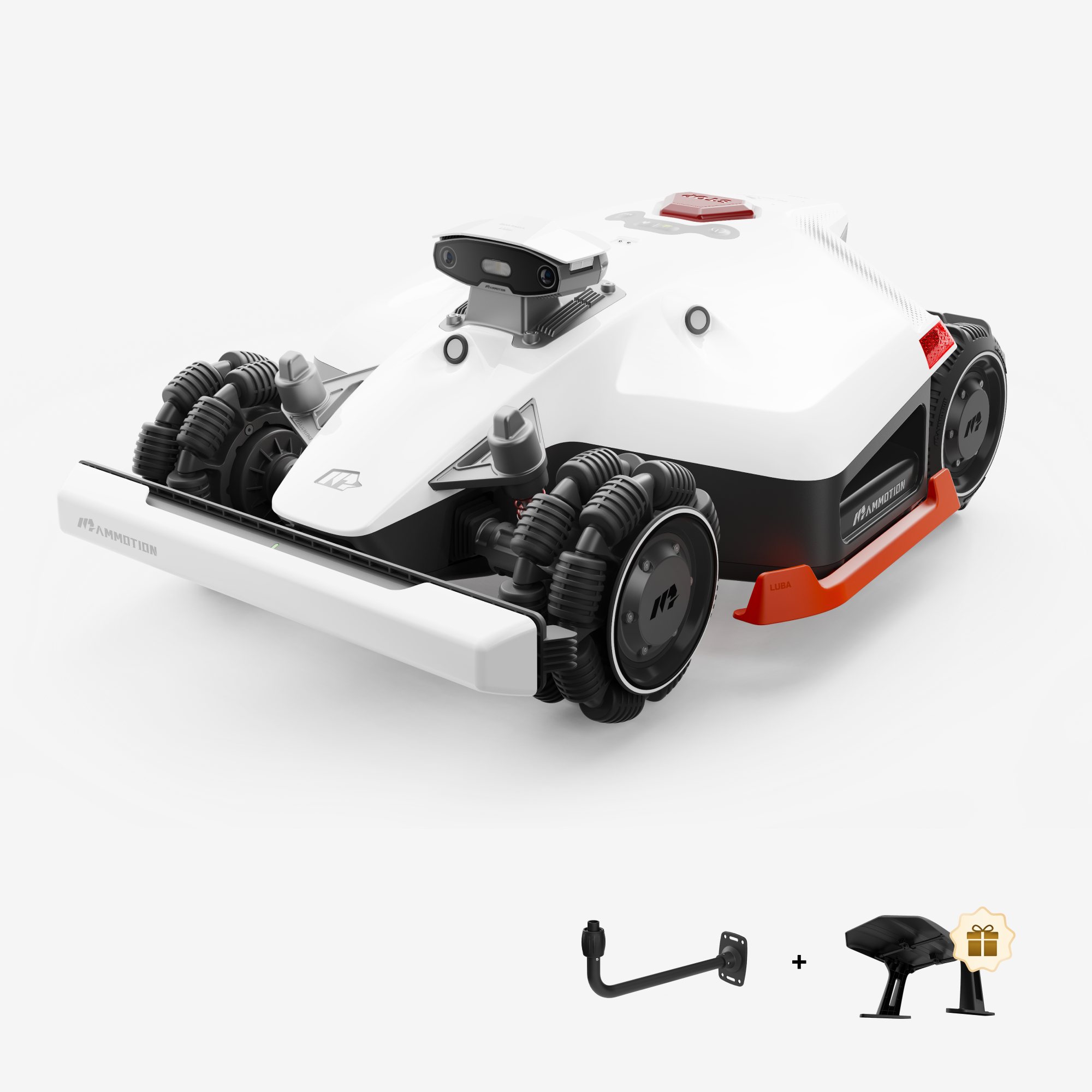 LUBA 2 AWD 3000X + RTK Wandmontage Kit | 3000㎡
