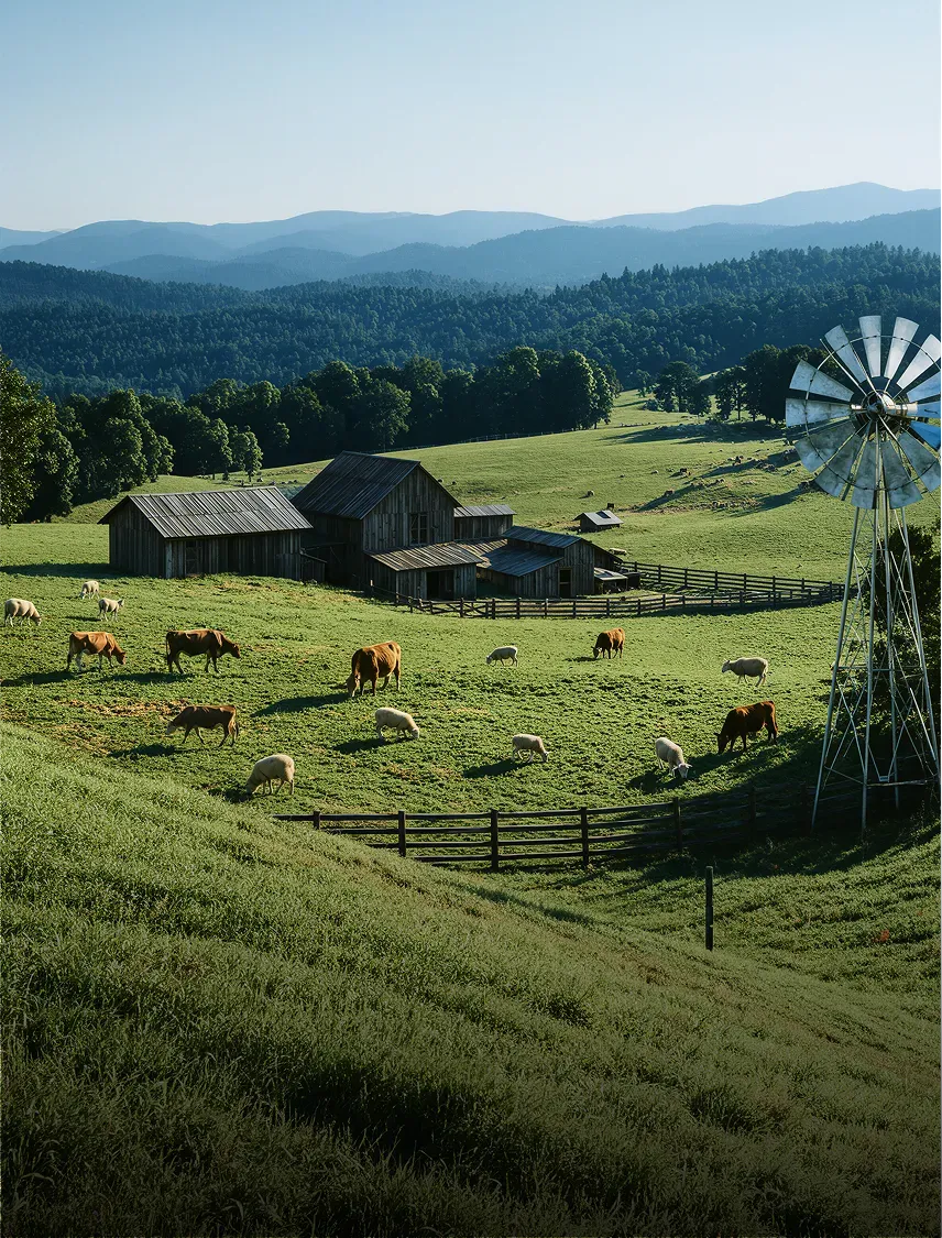 Ranchlandschaft